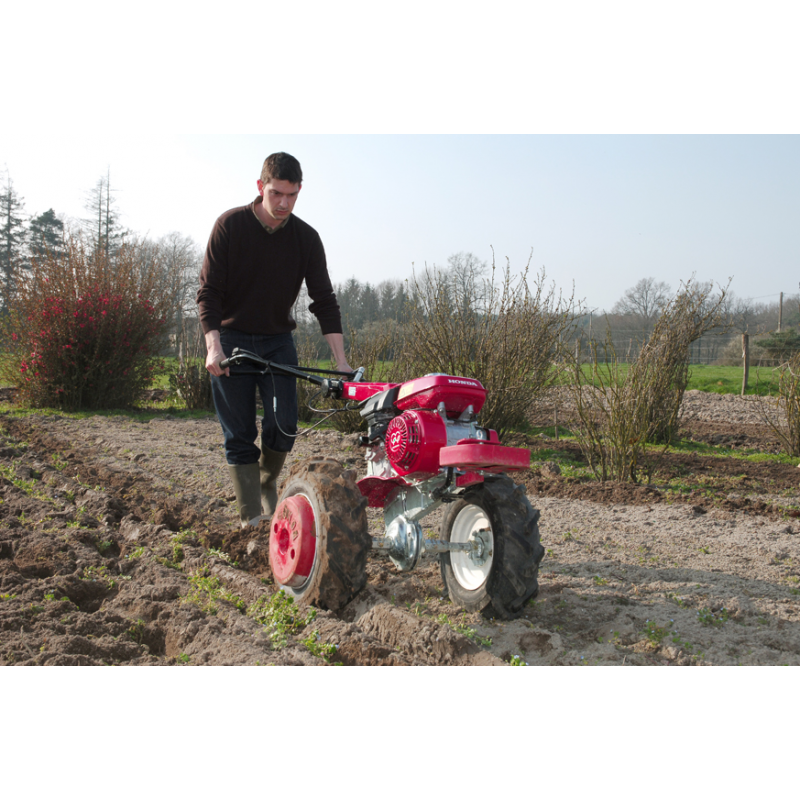 Large Garden Petrol Rotovator Tiller Q99192