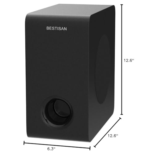 6.5" Active Powered Subwoofer in Black D149226