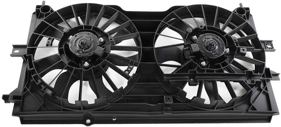 Radiator Cooling Dual Fan Assembly for 2000-2003 Chevrolet Impala Monte V6 3.4L 3.8L M251