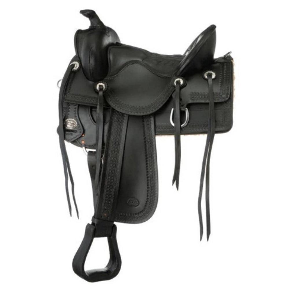 Black Trail Rider Saddle M657