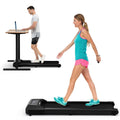 Black Walking Pad Under Desk Treadmill M89022