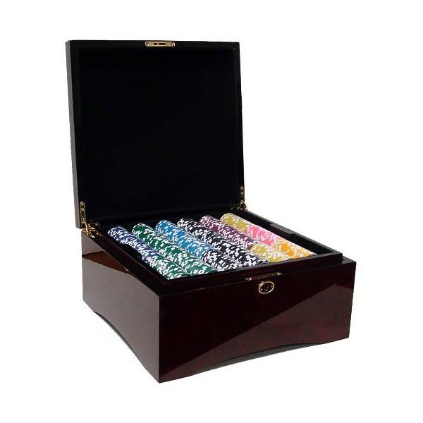 14g Poker Chip Set in Aluminum Carry Case V619