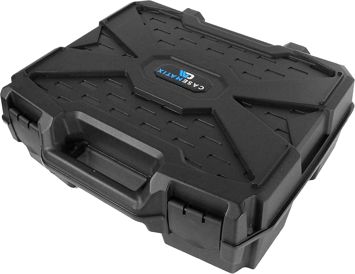 Hard Case Compatible with 12 Handheld Transmitter Mics S371