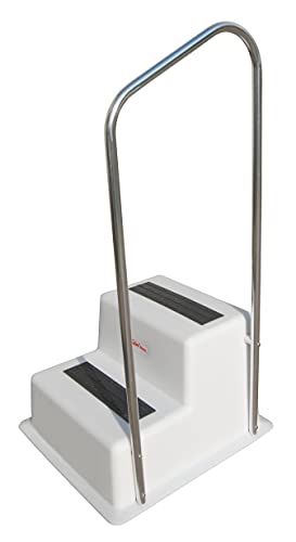 26" W x 58" H Aluminum Dock Step Handrail Attachment Y2900