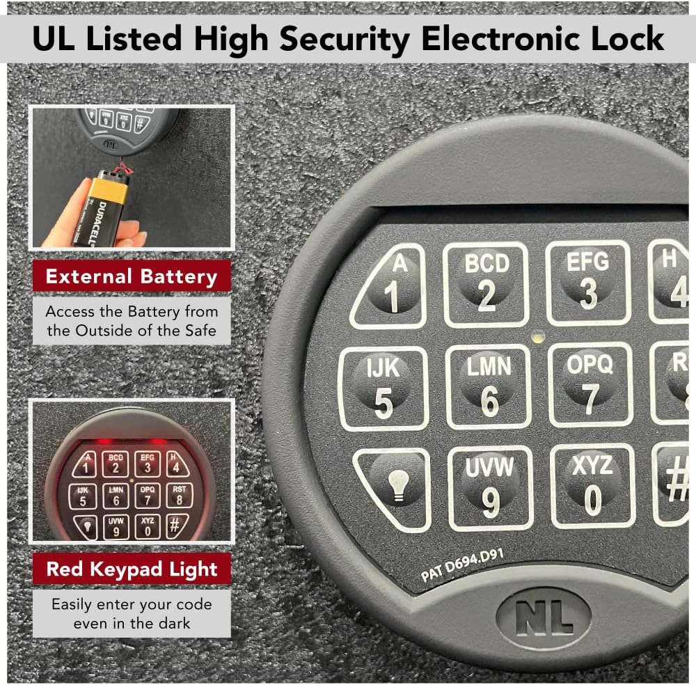 23 Long Gun Storage Safe with 30 Minute Fire Protection P711475