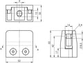 4PCS Stainless Steel 304 Glass Clamp J93170