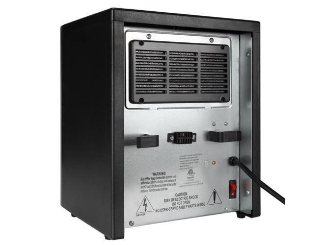 Black Infrared Electric Portable Space Heater P4801