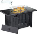50,000 BTU Rectangular Steel Fire Pit Table G512295
