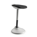 Black with Silver Base Chair C376