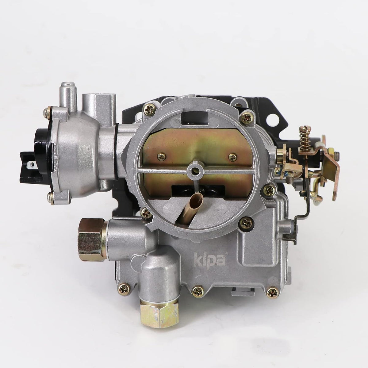 Carburetor for Mercruiser Marine 4-Cylinder 2.5L 3.0L 2 Barrel Side Fuel Inlet with Electric Choke Q879