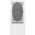 Rigid Vinyl PVC Slab Screen Door E1284