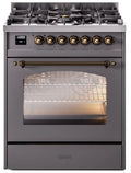30 Dual Fuel Propane Gas Range N48104