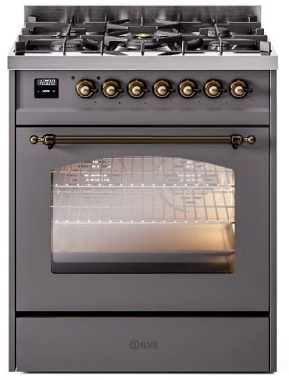30 Dual Fuel Propane Gas Range N48104