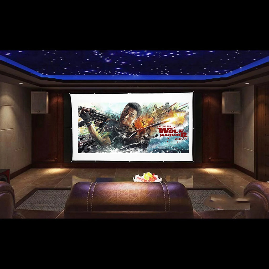 150 Inch 16 9 White Projector Screen O447750