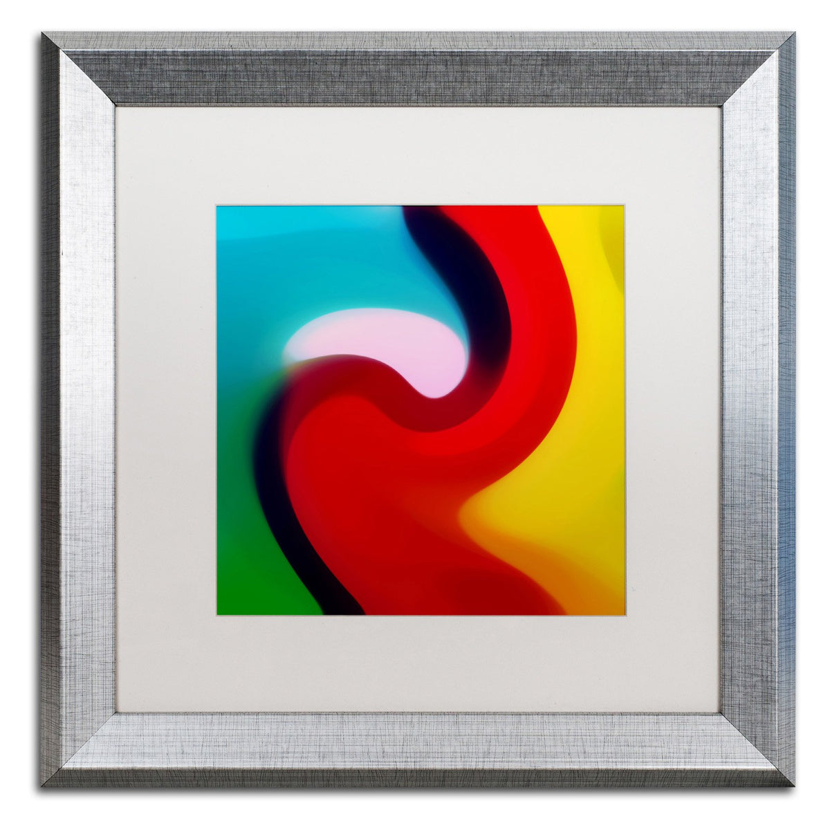 Canvas Art by Amy Vangsgard White Matte Wood Frame E595333
