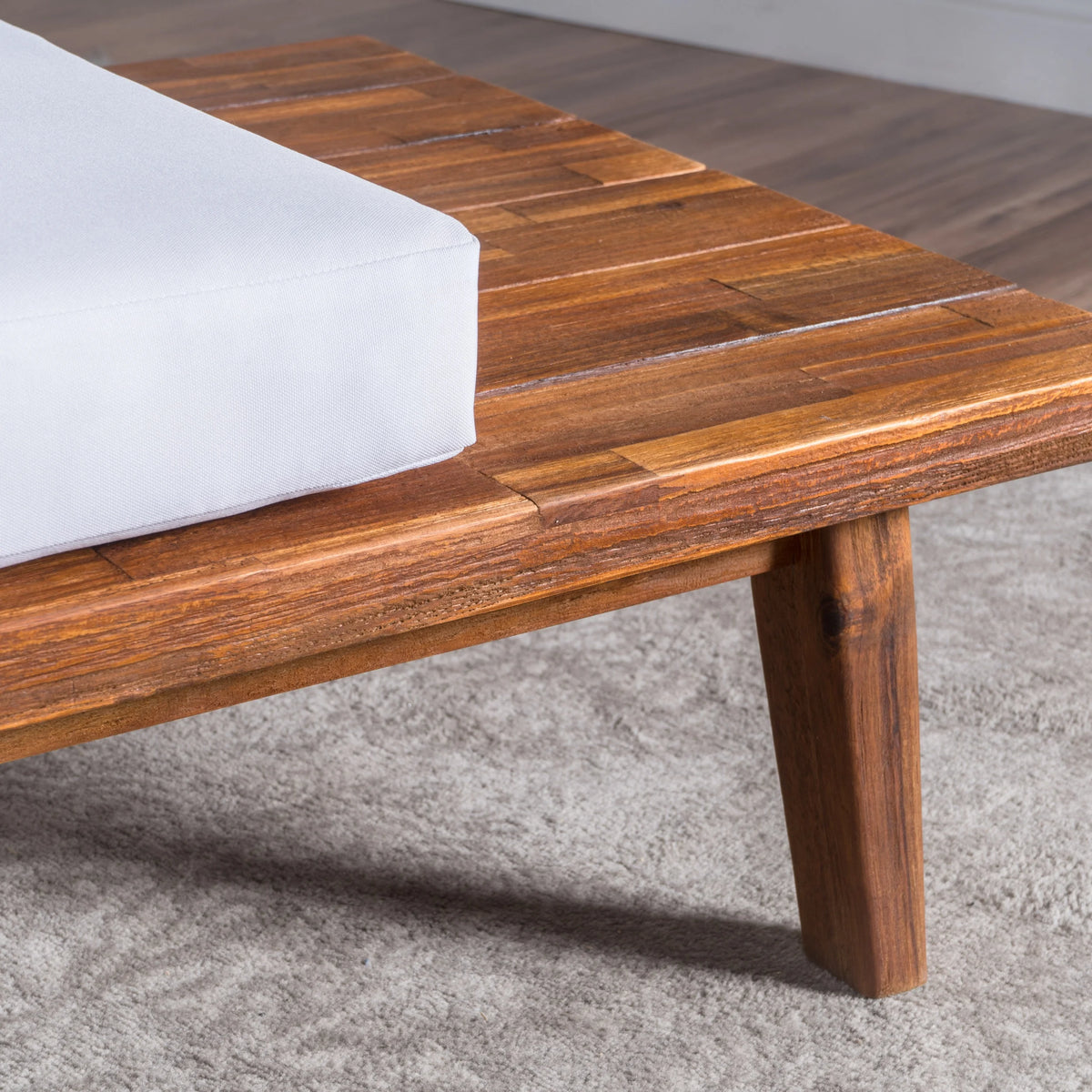 Acacia Wood Right Sided Sofa D848