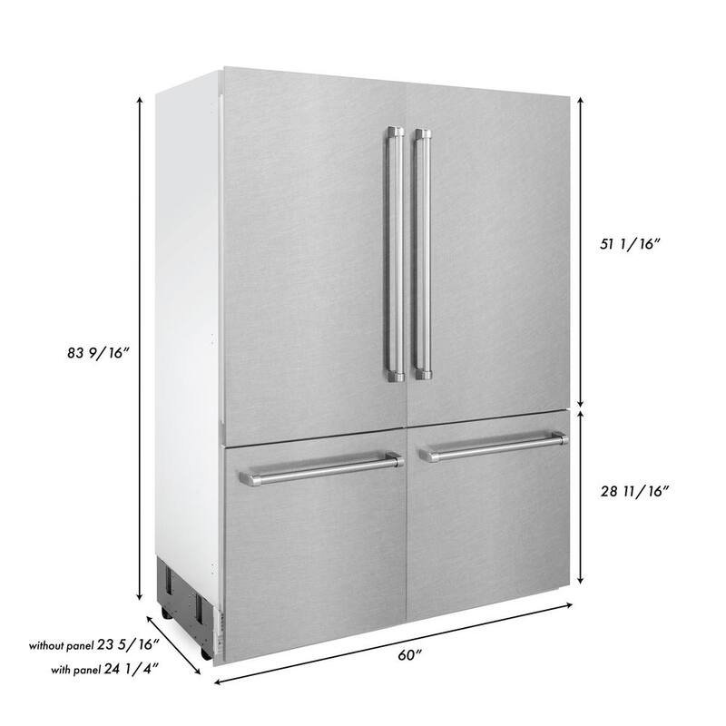 4-Door French Door Refrigerator with Ice and Water Dispenser Y1946