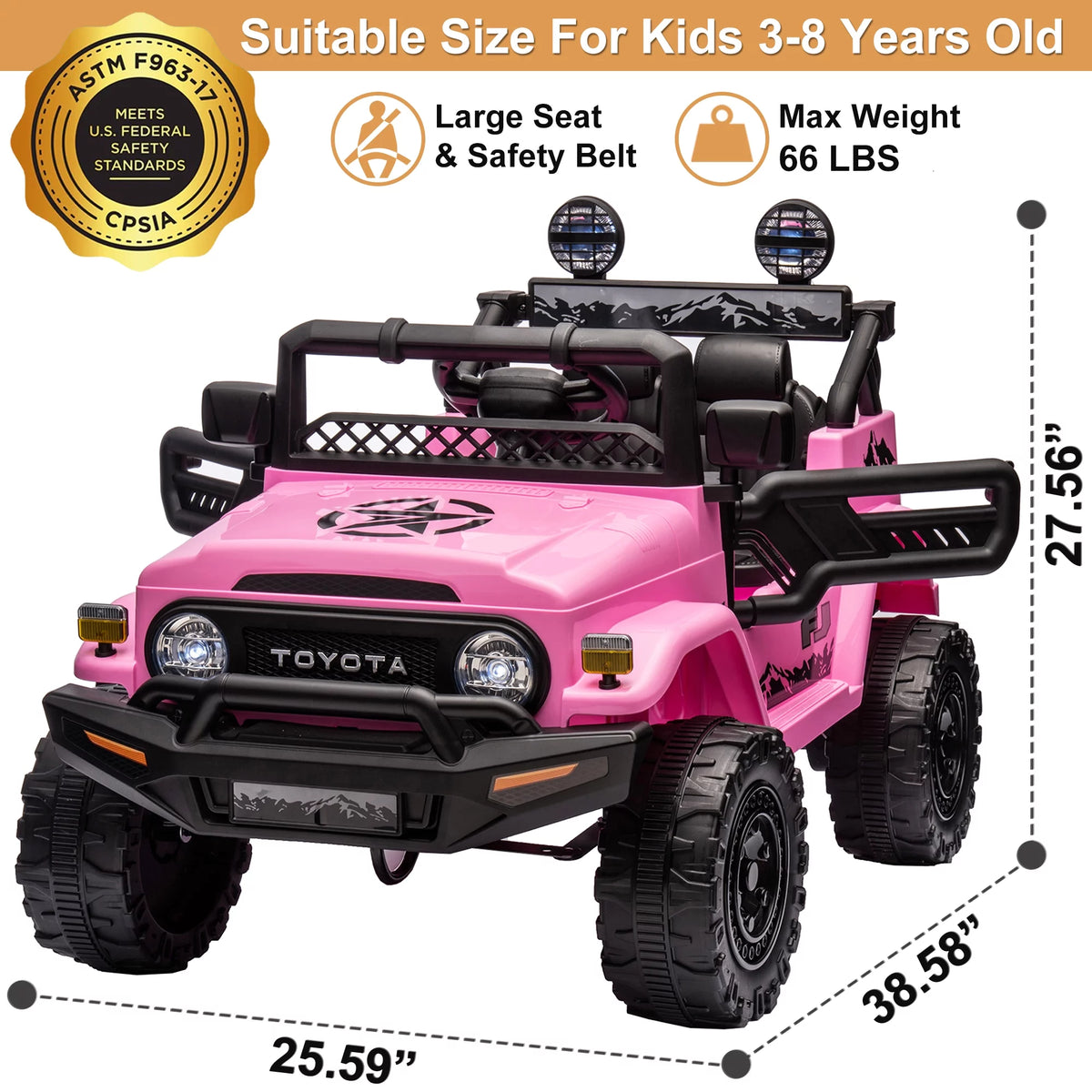 12 V Battery Powered Ride on Car with Remote Control O2416