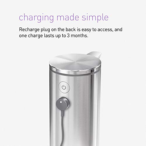 9 oz. Touch-Free Rechargeable Sensor Liquid Soap Pump Dispenser L35210