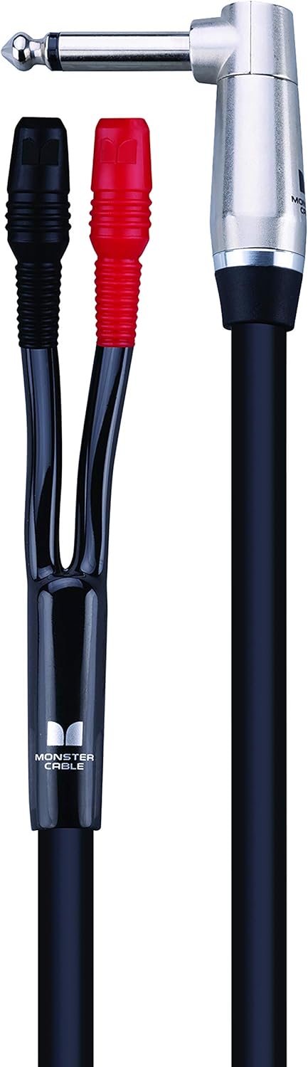 6 ft Combo Amp 1/4 to Faston Speaker Cable Pack of 2 O802