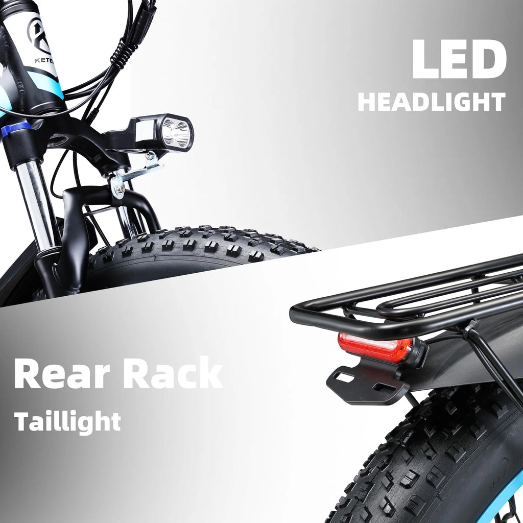750W 48V 13AH Fat Tire Electric Bike L6862