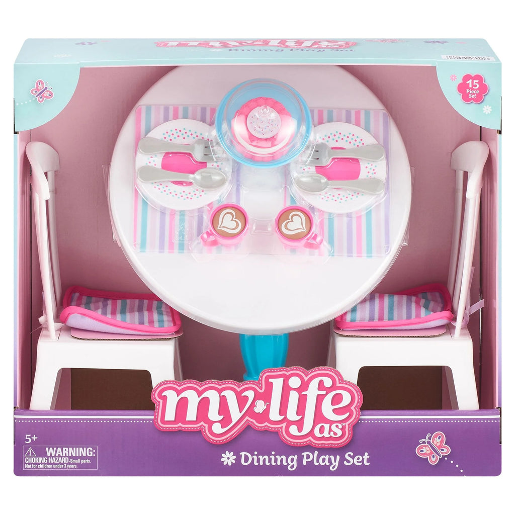 15 Piece Dining Room Play Set for 18 Inch Dolls I78719