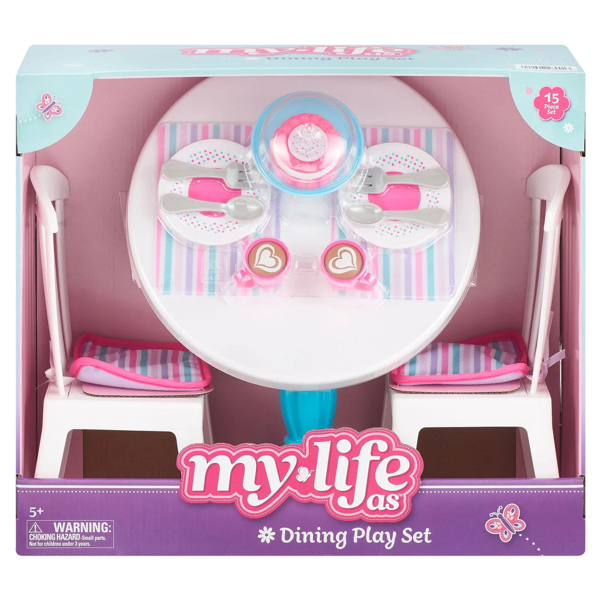 15 Piece Dining Room Play Set for 18 Inch Dolls I78719