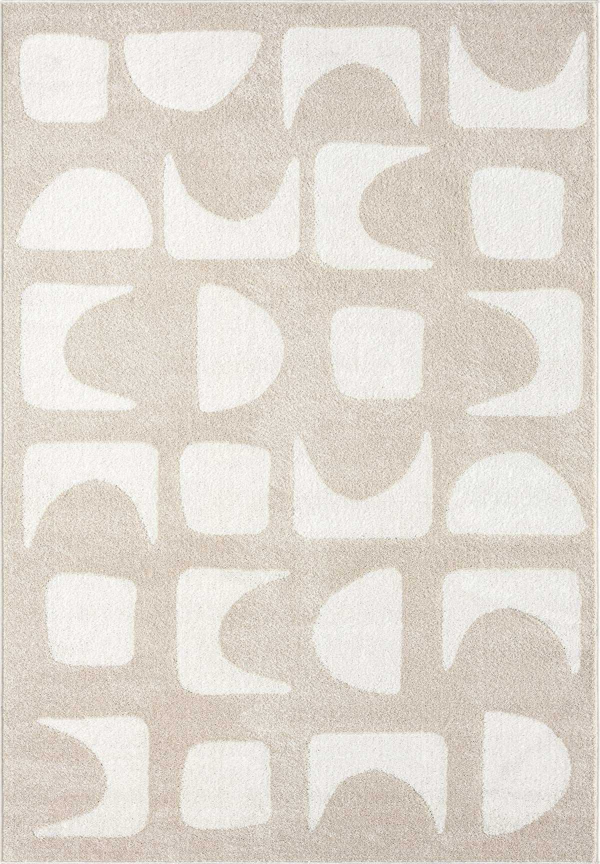 6 x 9 Beige Cream Area Rug K57034
