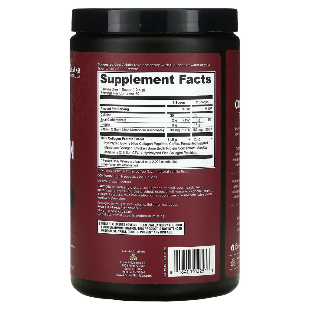 Multi Collagen Protein Cold Brew 1.09 lb Pack of 3 S76613