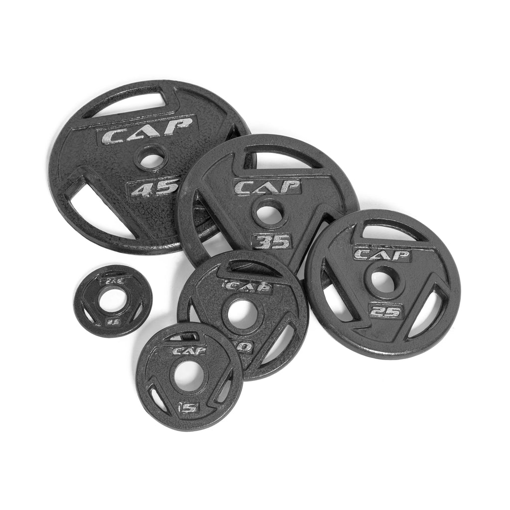 2.5 lb Black Olympic Grip Plate L21619