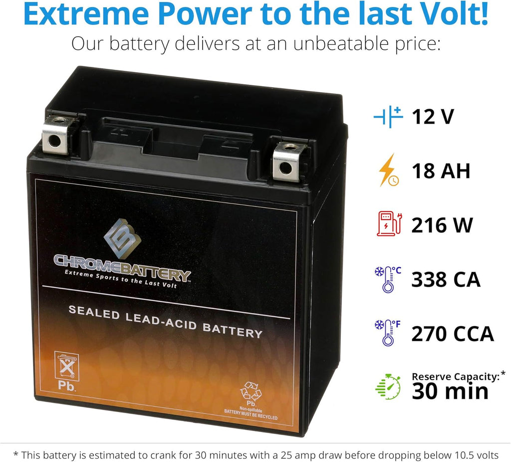 Rechargeable Motorcycle Battery C25393