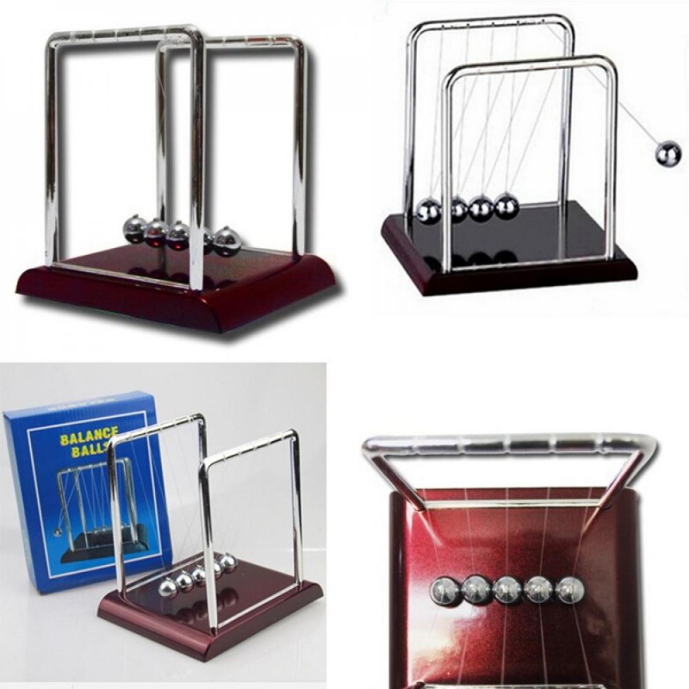 Newton's Cradle Balance Balls Desk Decoration Q18469