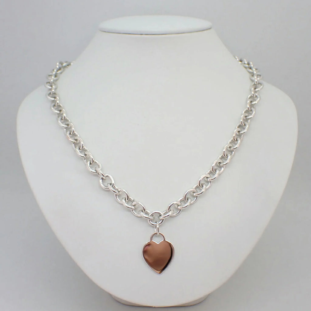 925 Heart Tag Pendant N238220