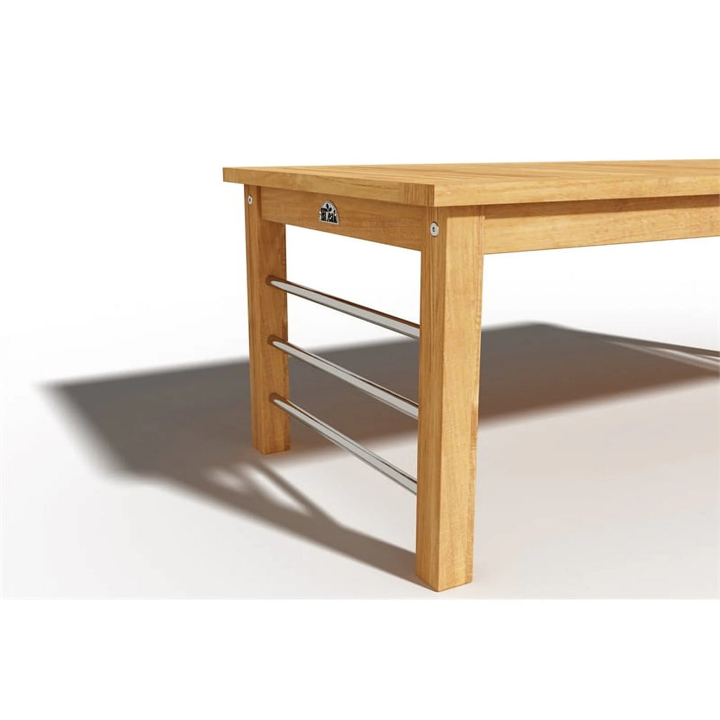 Rectangular Teak Outdoor Coffee Table D267907
