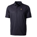 Men's Black Stretch Polo V6729