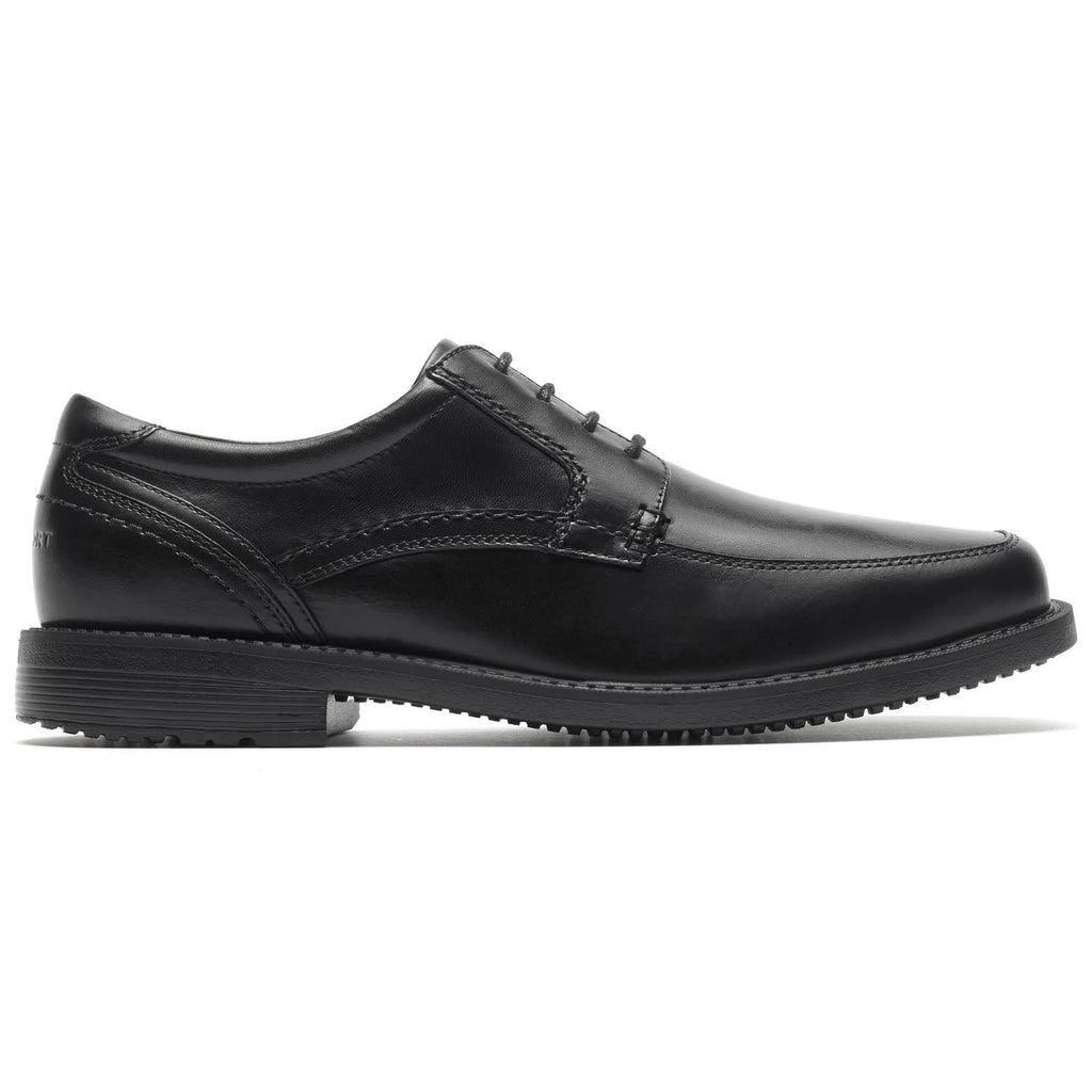 Men's Rockport Apron Toe Shoes, Size 8, Black S49170