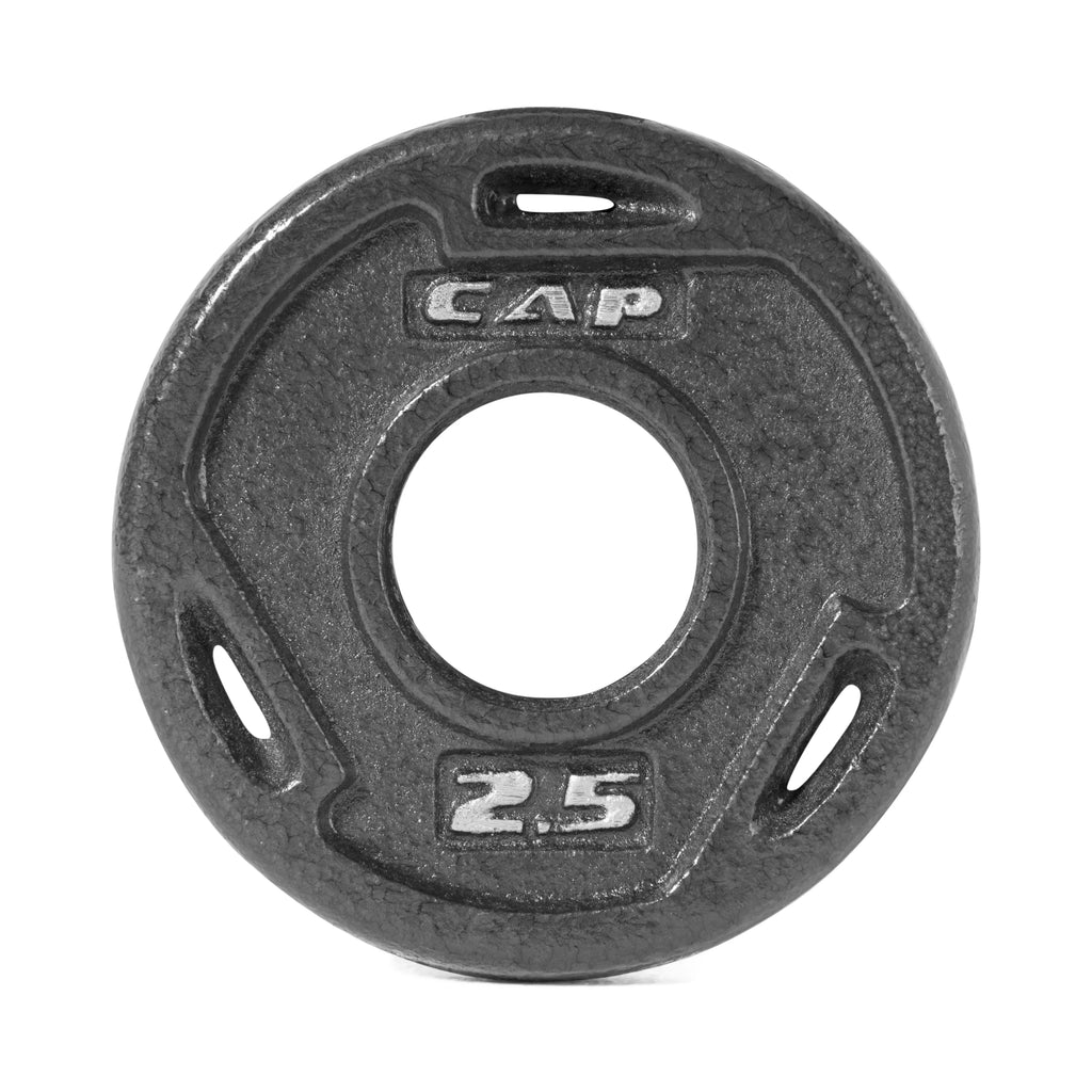 2.5 lb Black Olympic Grip Plate L21619