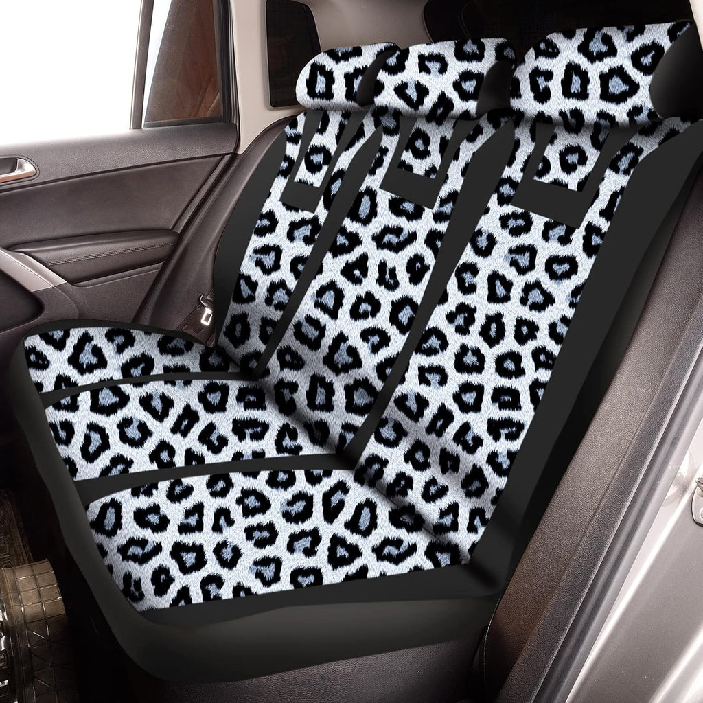 17 Pieces Leopard Print Car Accessories Set P2040