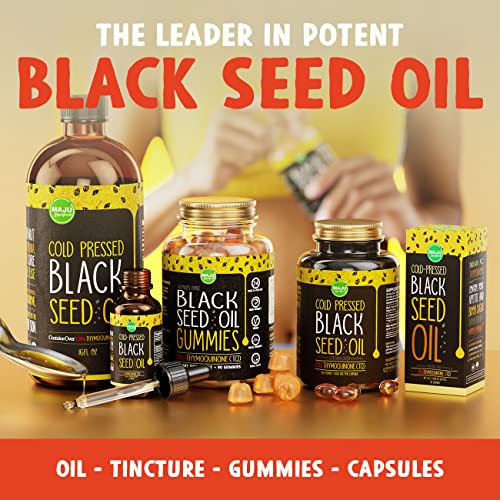 Black Seed Oil Capsules 60 Count 500mg per Capsule S584