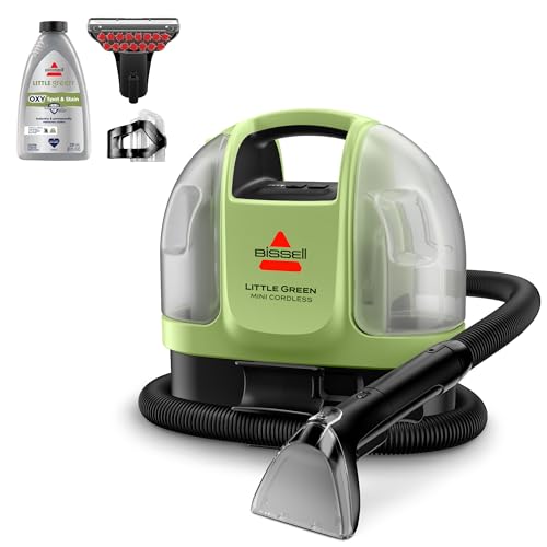 Portable Carpet and Upholstery Deep Cleaner with Self-Cleaning Tool M458514