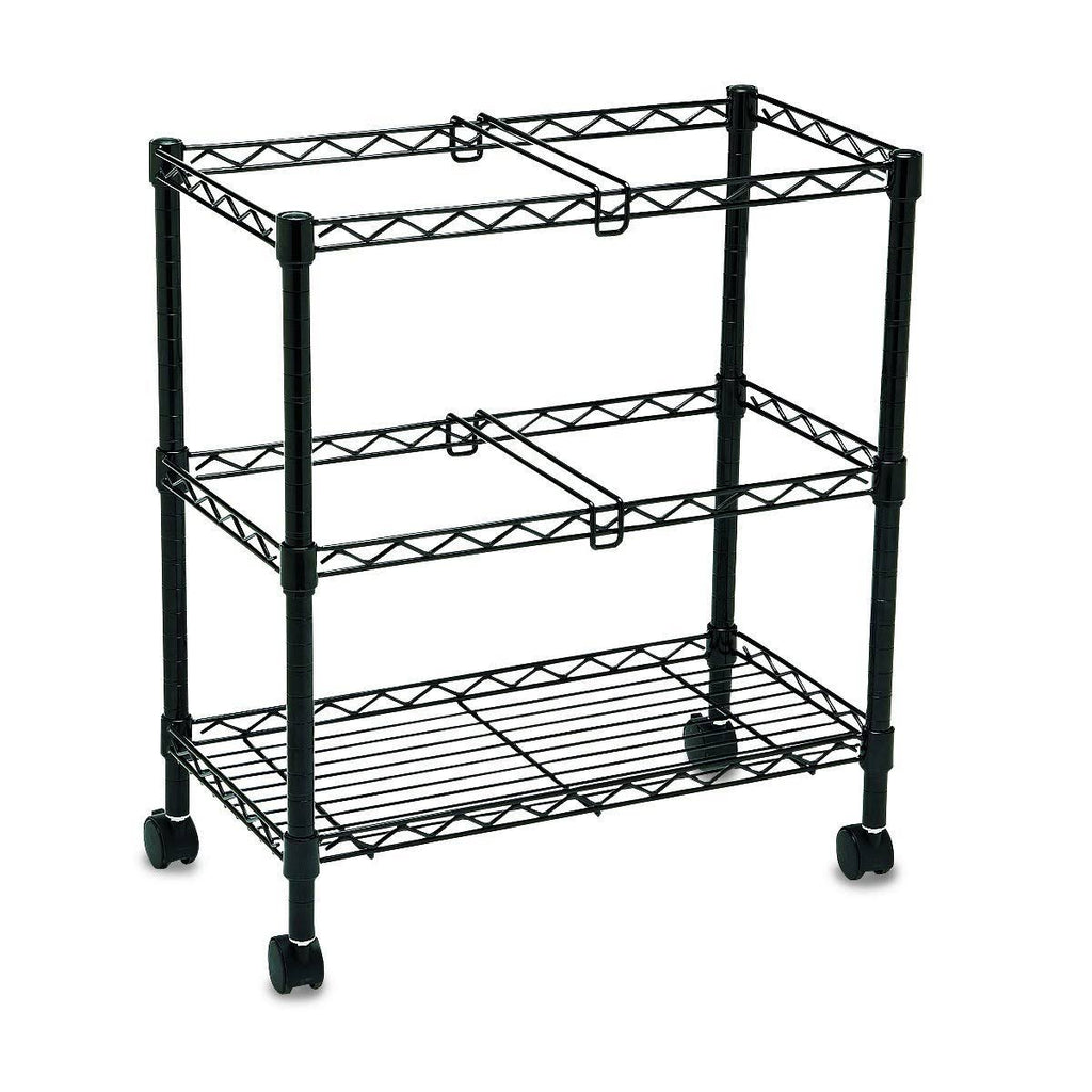 Black Mobile File Cabinet H20808