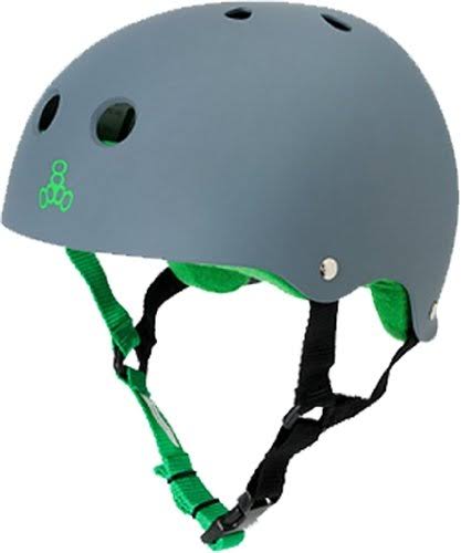 Carbon Rubber Green Large Helmet D875720