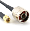 15 ft 50 Ohm Coax Cable with SMA-RP Male to N-Male Connector Q2868