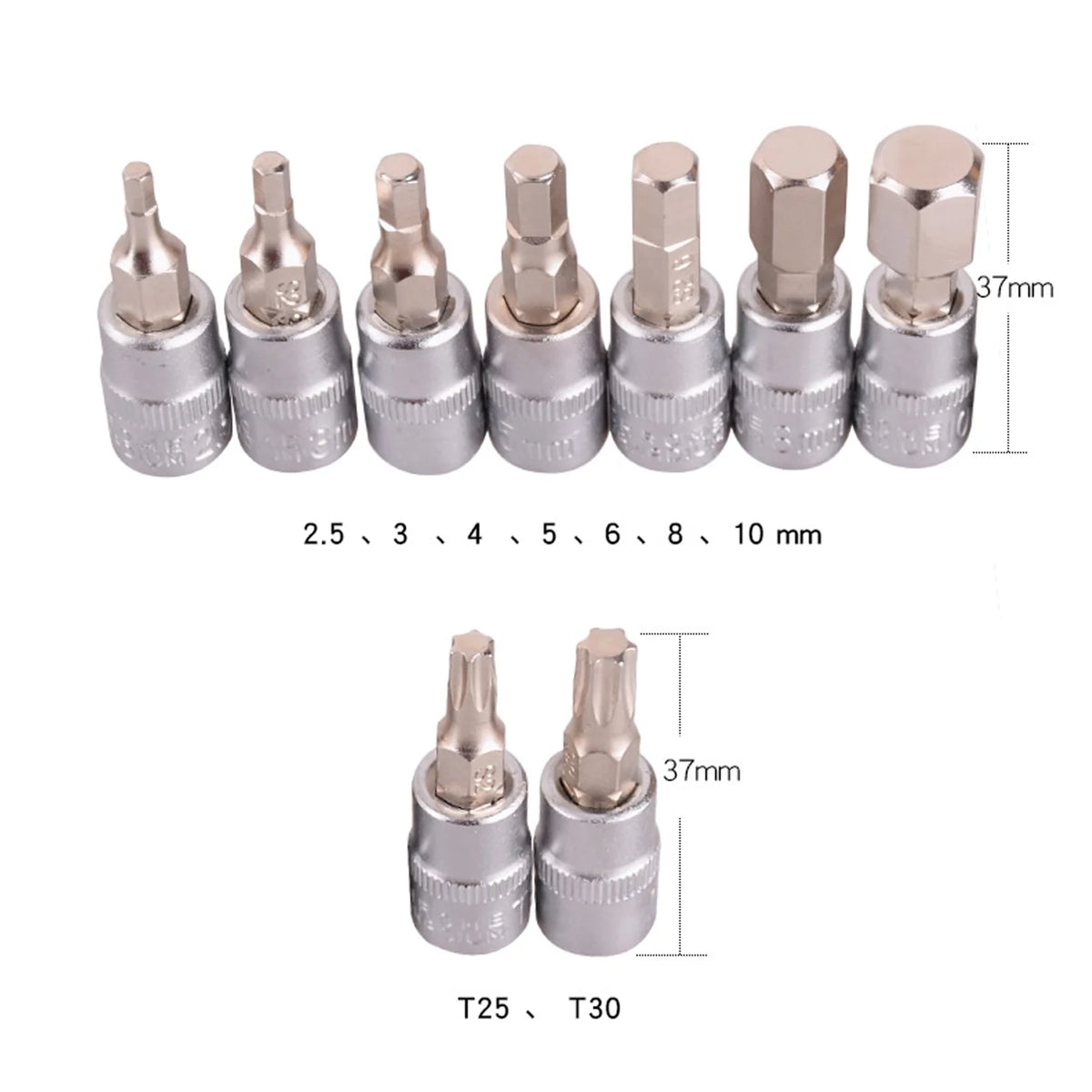 1/4" DR 1-25Nm Mini Adjustable Bike Torque Wrench Set O839595