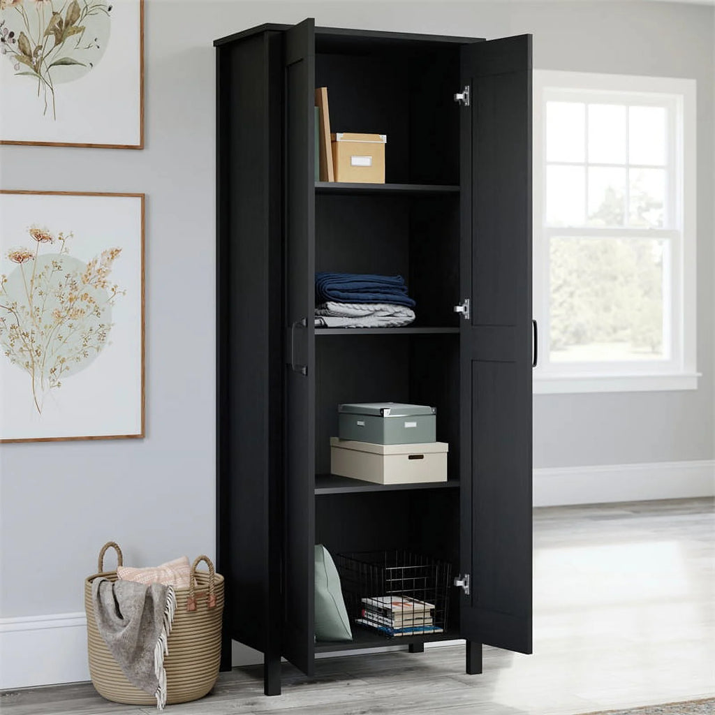 Engineered Wood 2-Door Storage Cabinet O35169