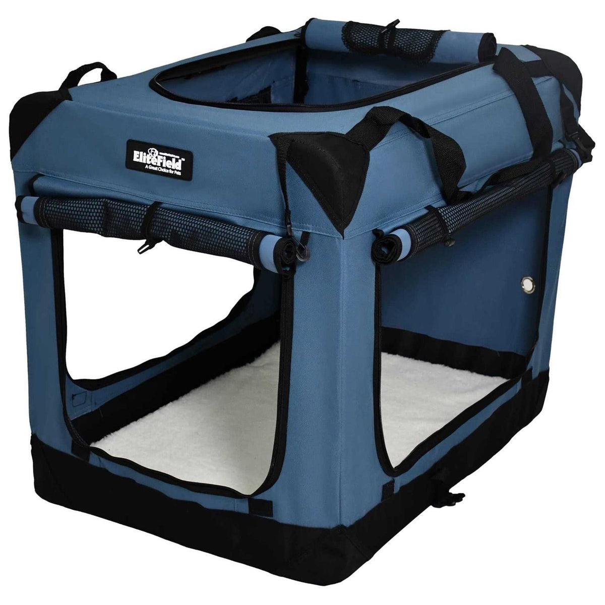3-Door Folding Soft Dog Crate J616226