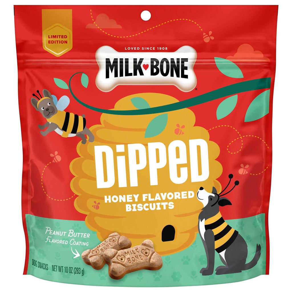 Honey & Peanut Butter Flavored Biscuits Dog Treats D5493