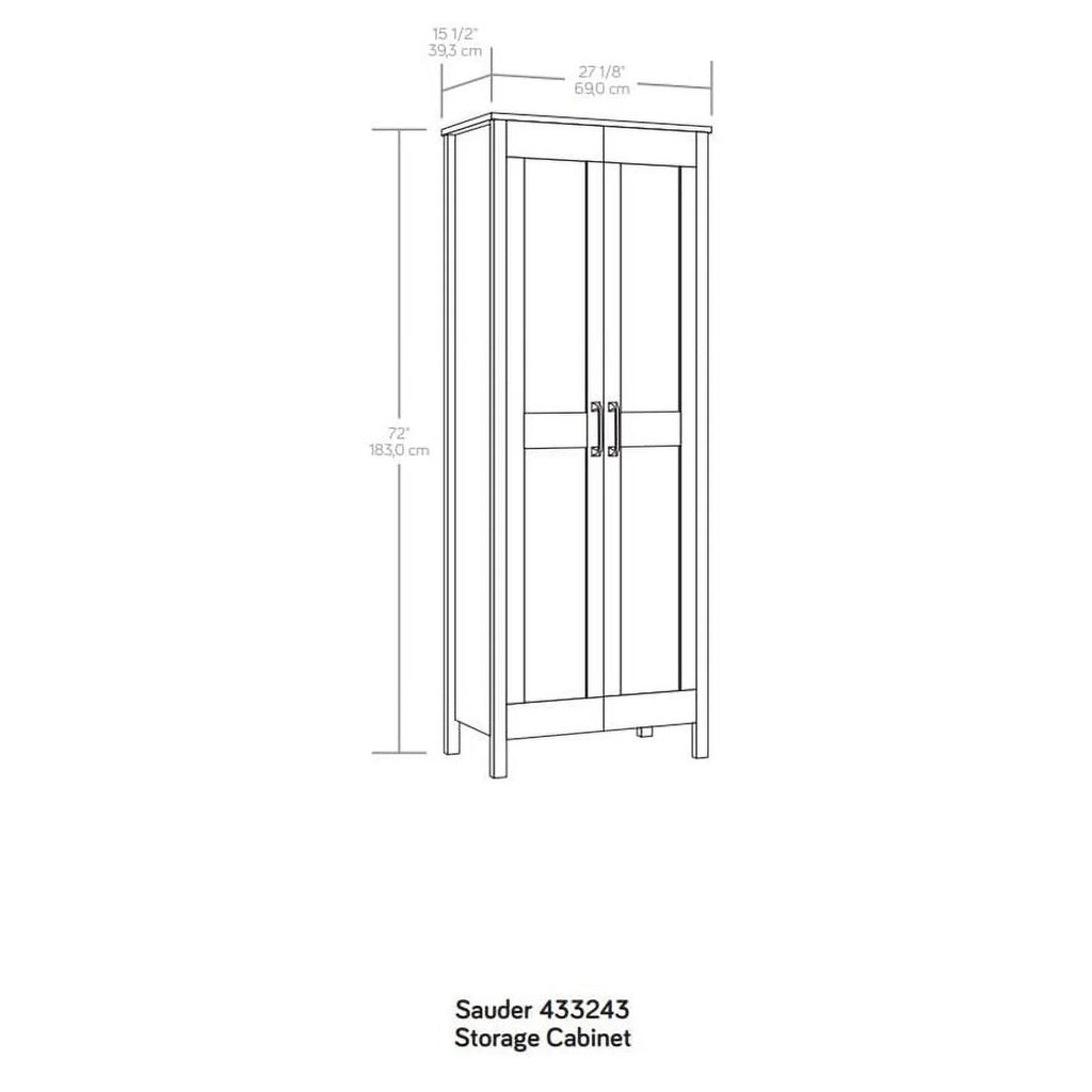 Engineered Wood 2-Door Storage Cabinet O35169