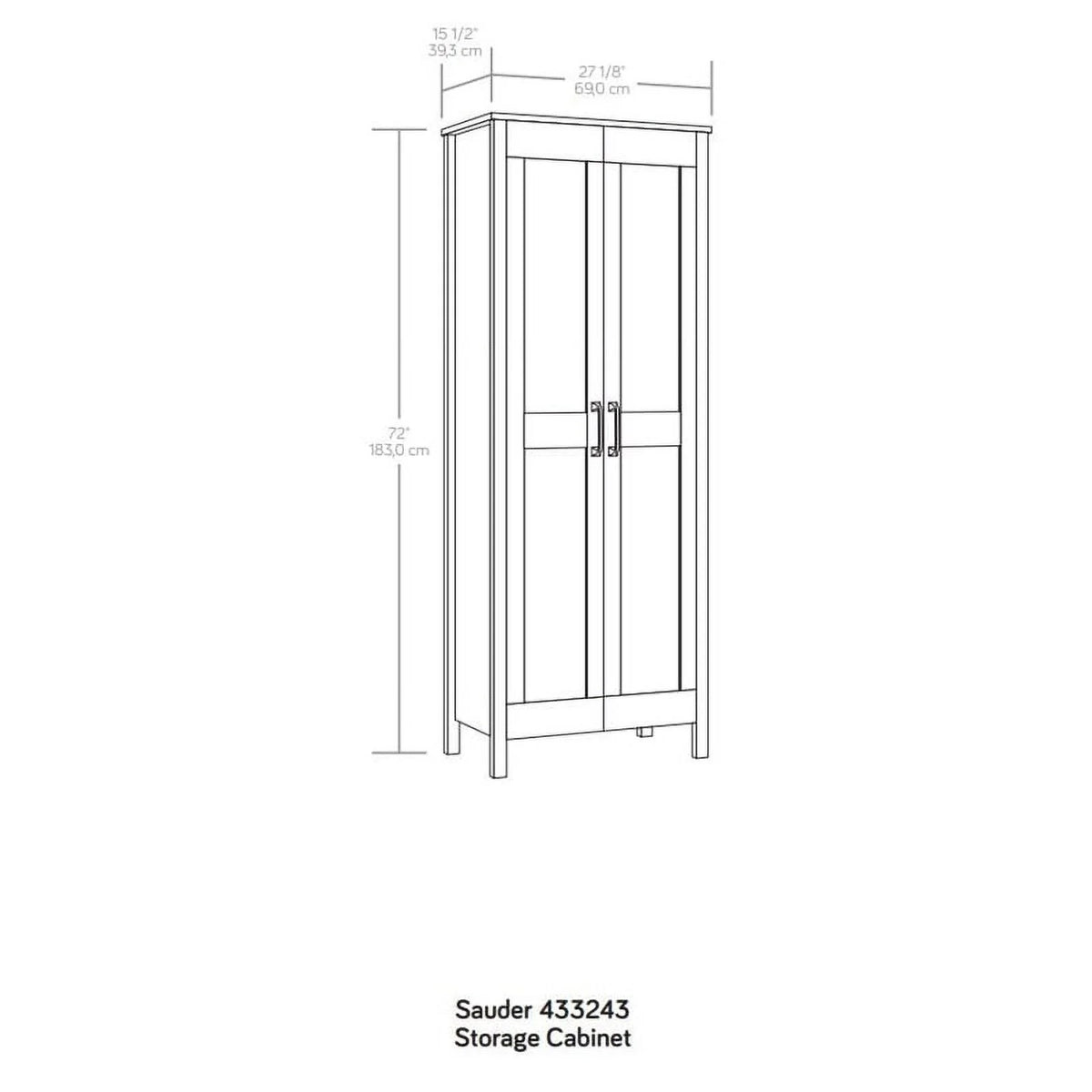 Engineered Wood 2-Door Storage Cabinet O35169