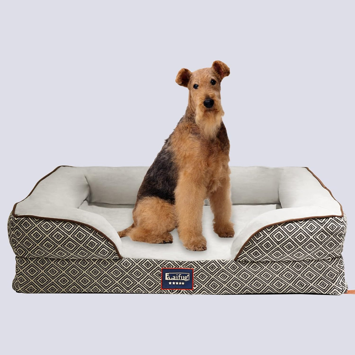 Large Orthopedic Memory Foam Dog Couch N415